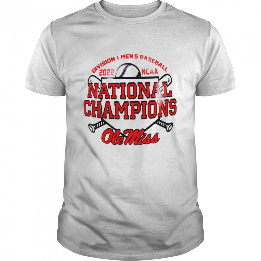 Ole Miss Rebels division I men’s baseball 2022 NCAA national champions 2022 shirt