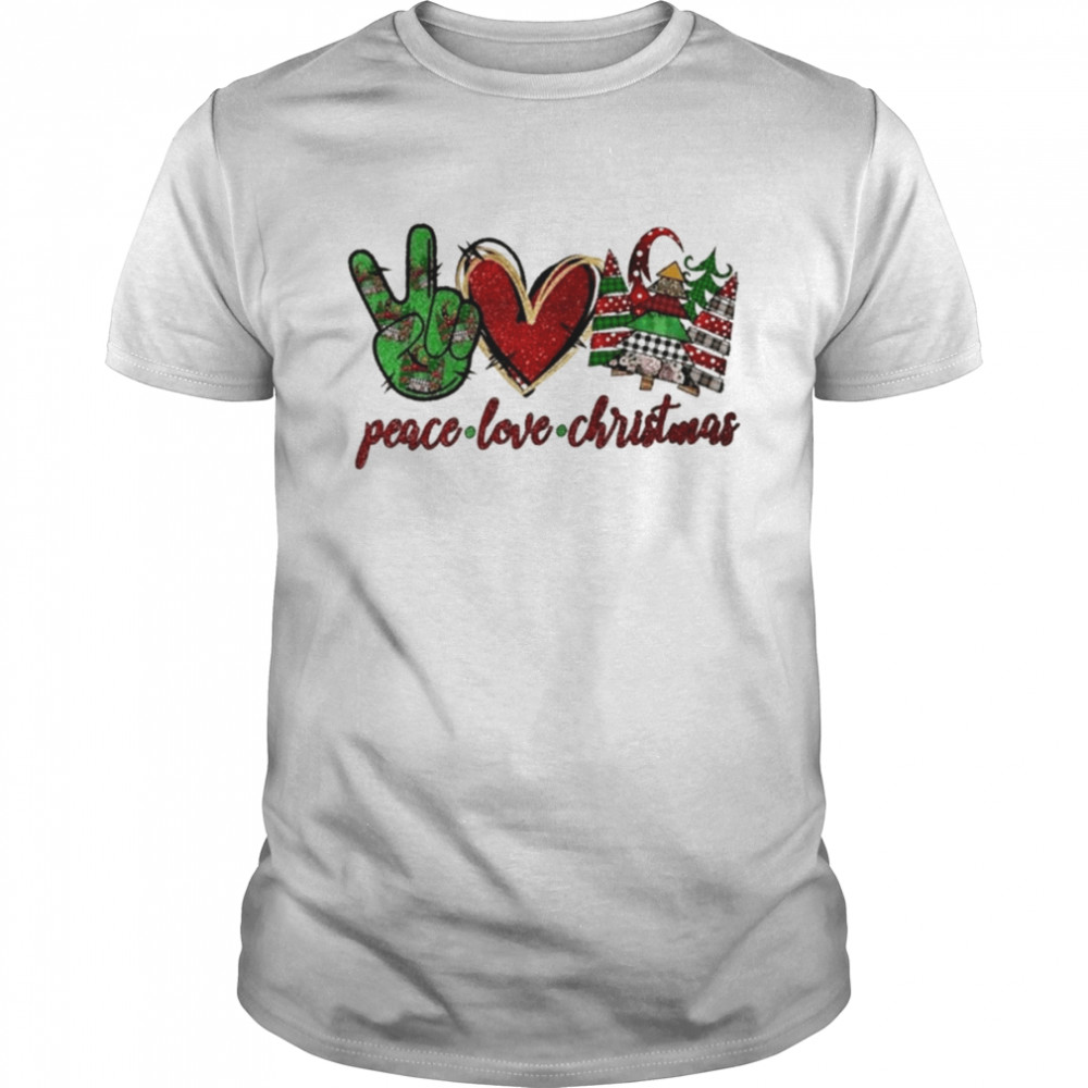 Peace Love Christmas 2022 Shirt