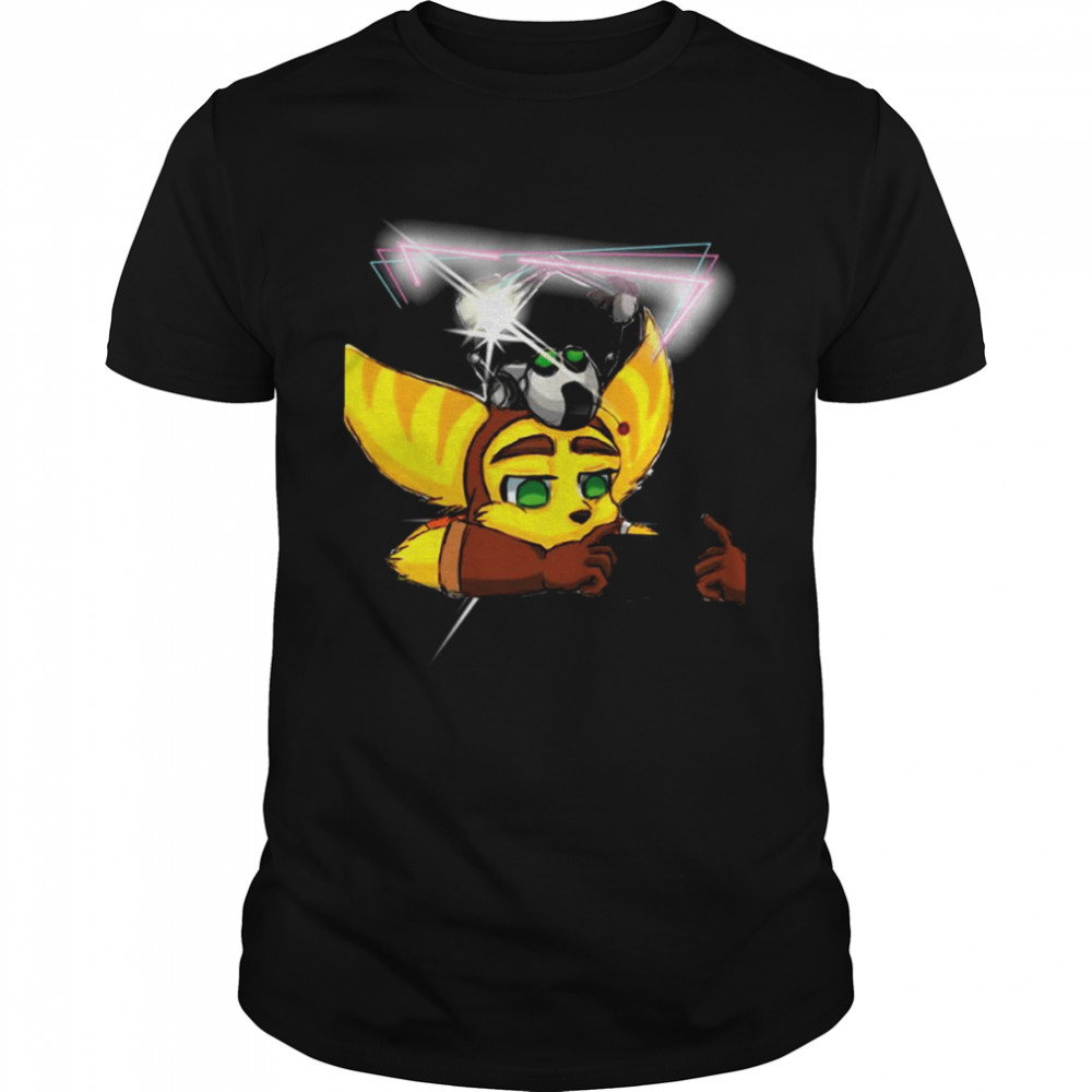 Playing Game Ratchet Sad Kids Star shirt