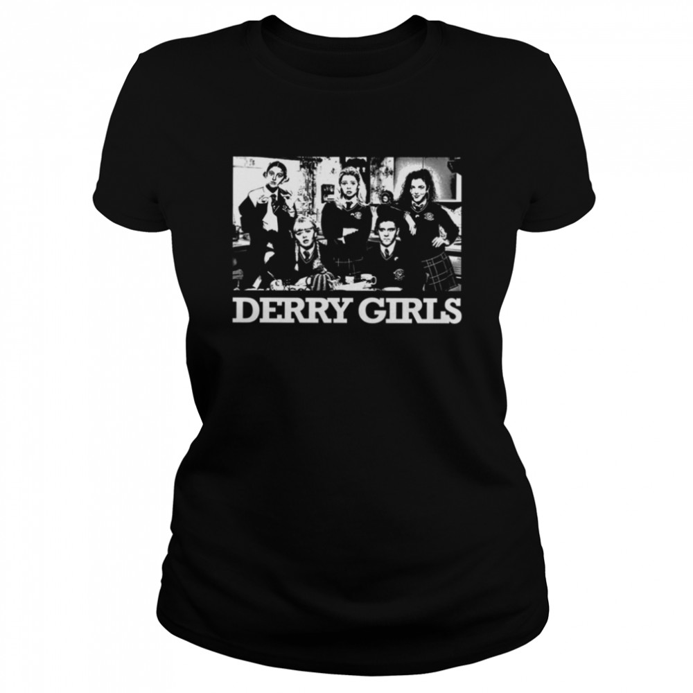 Retro Art Derry Girls shirt Classic Women's T-shirt