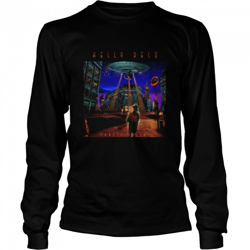 Singled Out The Kelly Deco Constellation Band’s Automat Girl  Long Sleeved T-shirt