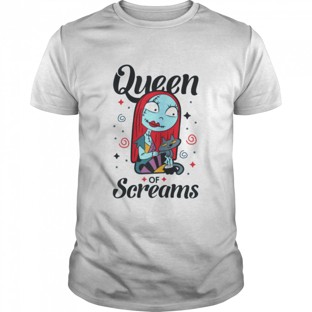 The Nightmare Before Sally Queen Of Screams Jack Skellington Disney shirt