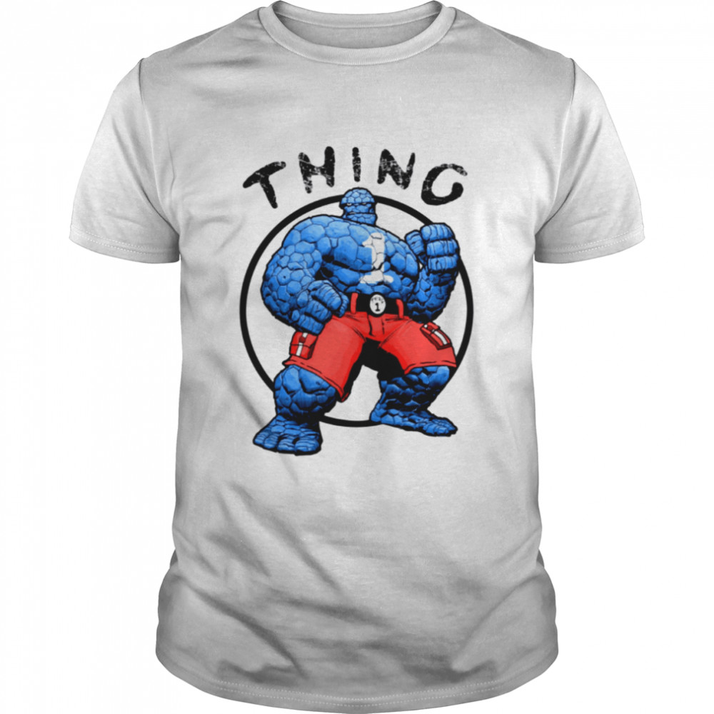 Thing One Fantastic Four Dr Seuss Mash Up shirt