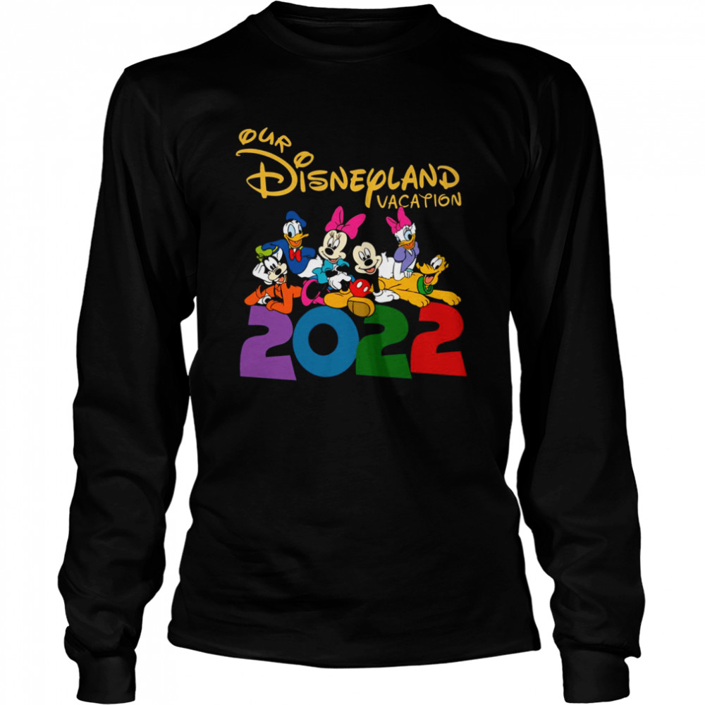 Vacation 2022 Daisy Duck And Friends shirt Long Sleeved T-shirt