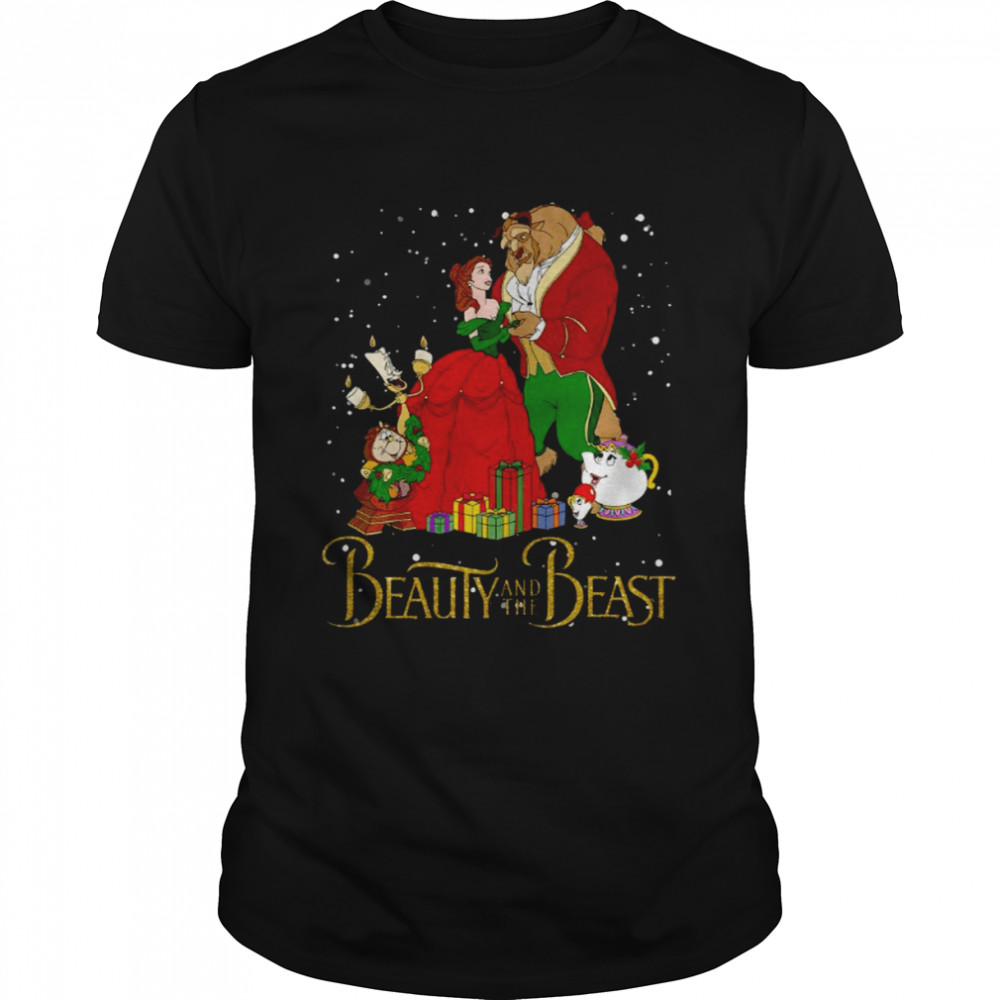 Disney Beauty And The Beast Christmas shirt