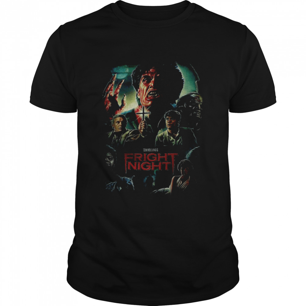 Fright Night 80’s Horror Halloween shirt