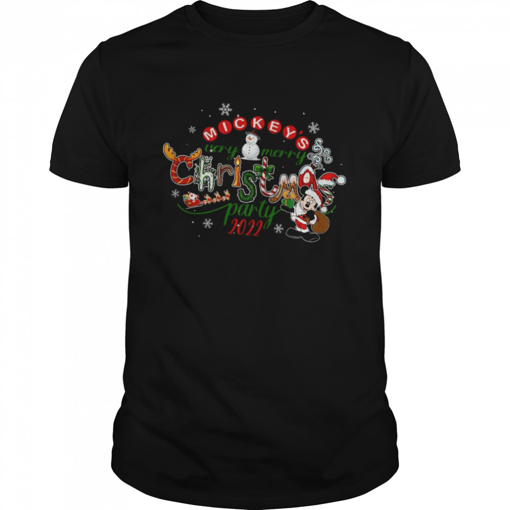 Mickey’s Very Merry Christmas Party 2022 shirt