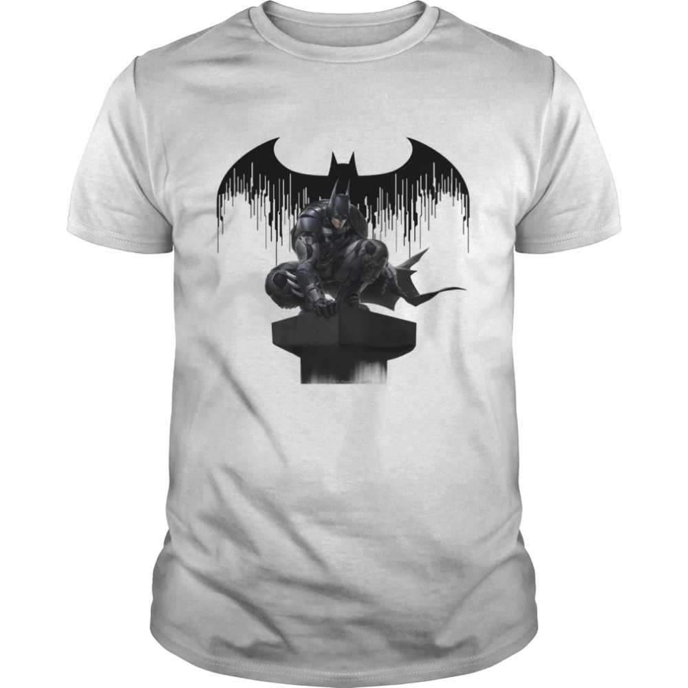 Batman Perched on a Pillar Statuette shirt