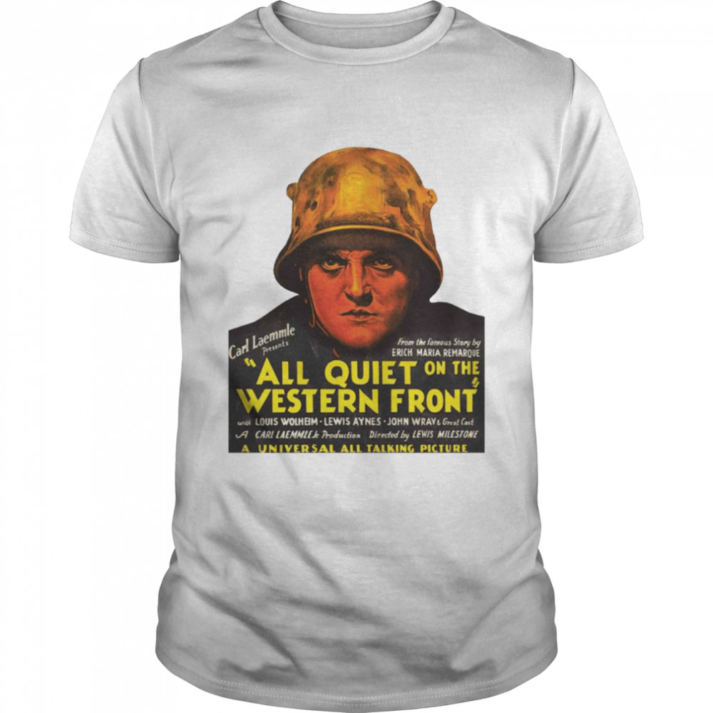 Classic Lewis Mi All Quiet On The Western Front Lewis Milestonee shirt