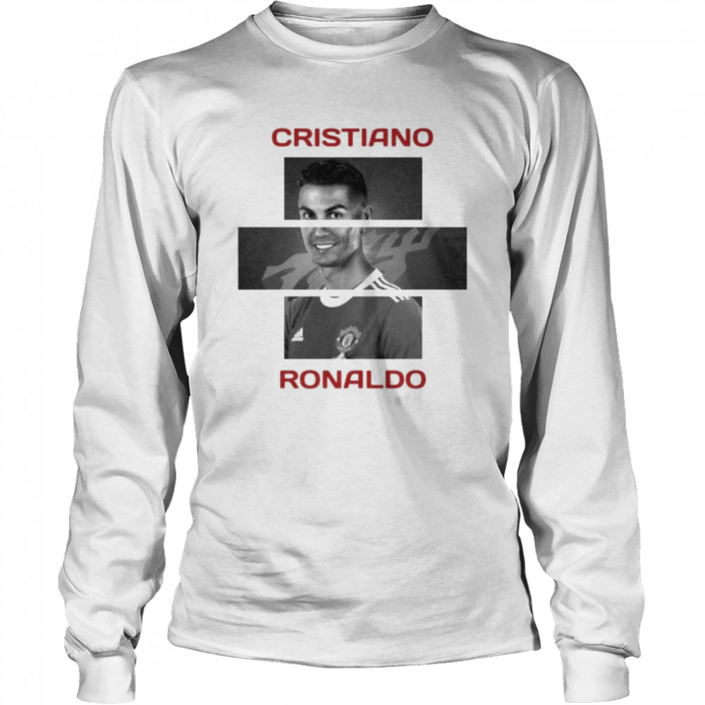 cristiano Ronaldo Manchester United shirt Long Sleeved T-shirt