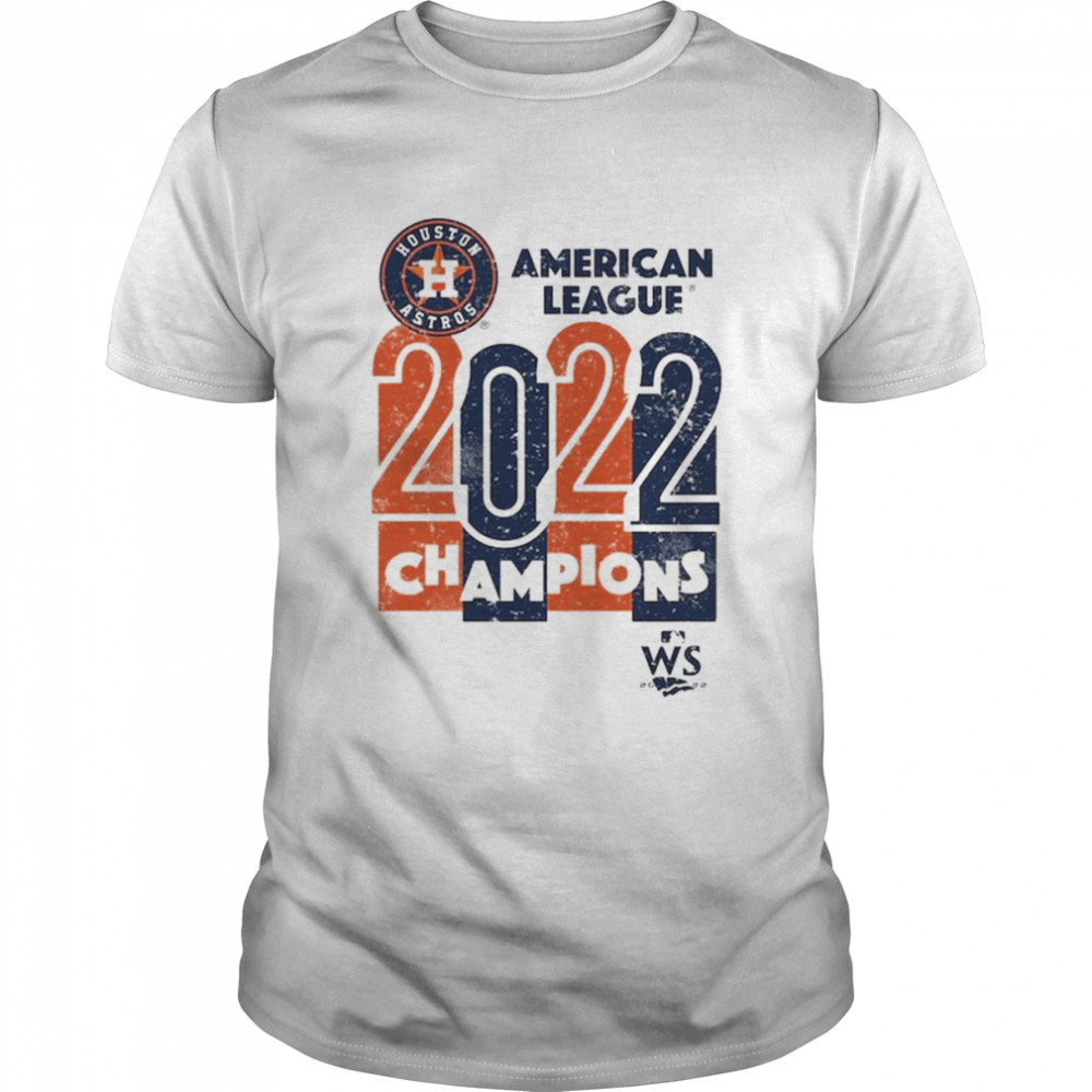 Houston Astros Majestic Threads 2022 American League Champions Yearbook Tri-Blend Shirt