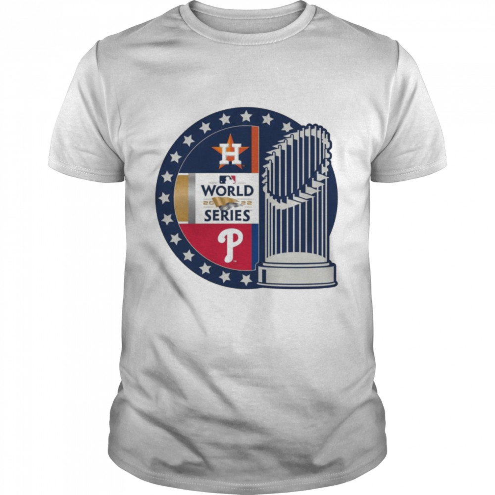 Houston Astros Vs. Philadelphia Phillies WinCraft 2022 World Series Shirt