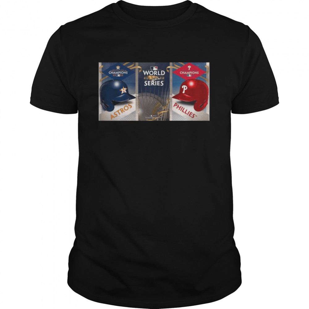 Houston Astros vs. Philadelphia Phillies world series 2022 shirt