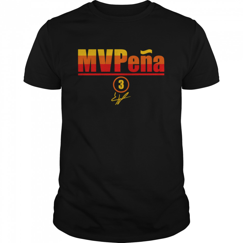 Jeremy Peña Mvpeña Houston Astros shirt