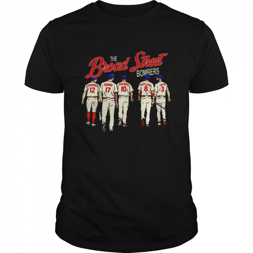 Philadelphia phillies the broad street bombers shirt