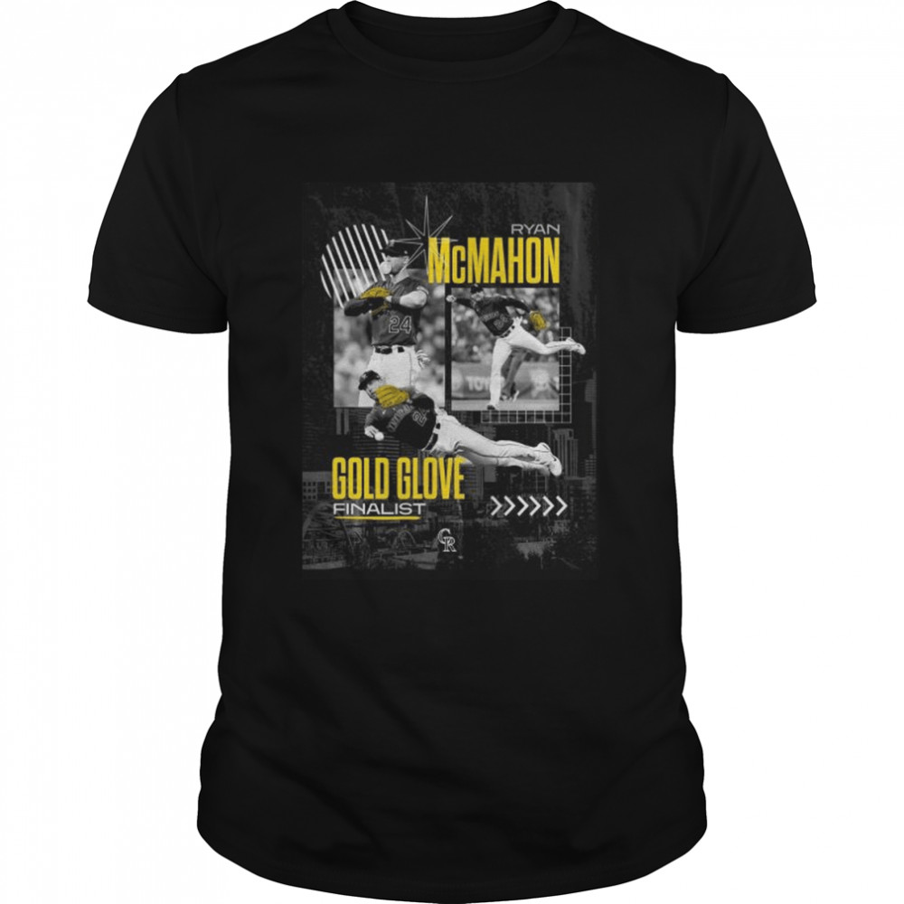 Ryan mcmahon being named 2022 gold glove award finalist shirt