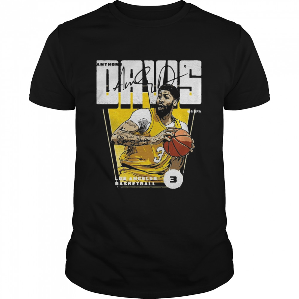 Anthony Davis Premiere Los Angeles Lakers Basketball Signature Shirt