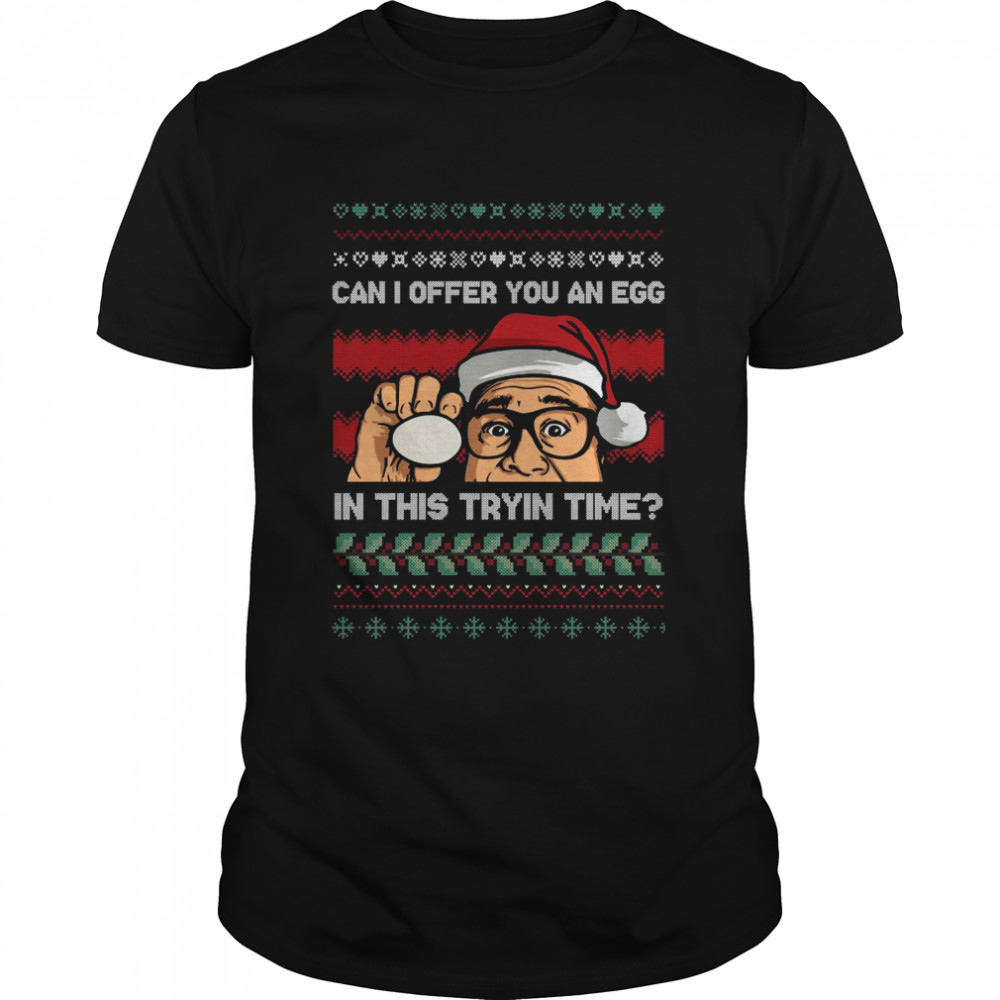 Danny Devito can I offer you an egg in this trying time Christmas 2022 shirt