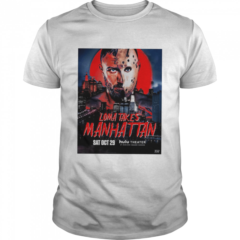 Loma takes manhattan hulu theater shirt