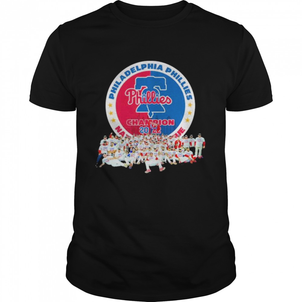 Philadelphia Phillies team 2022 National League champion, World Series shirt