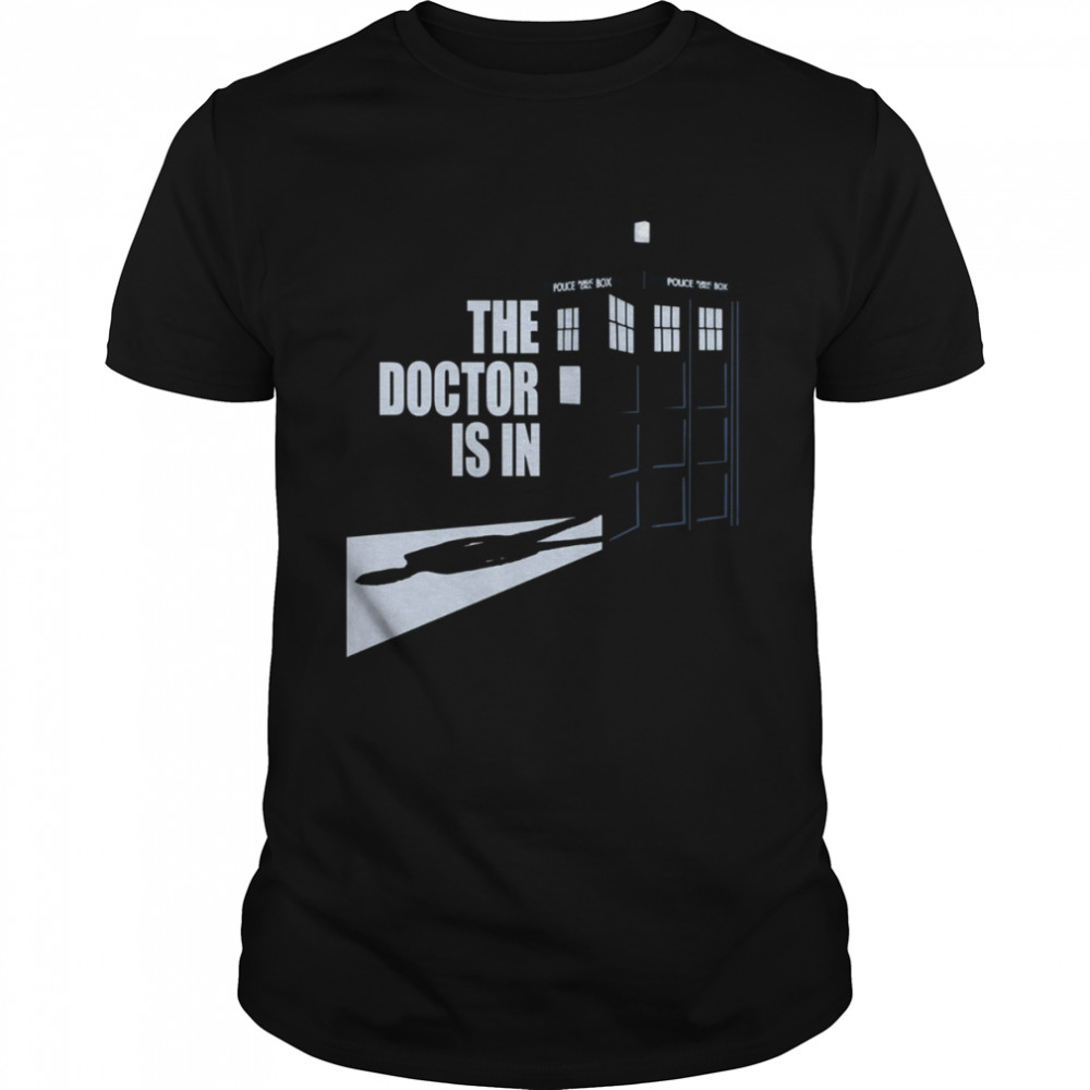 The Doctor Is In David Tennant Doctor Who shirt