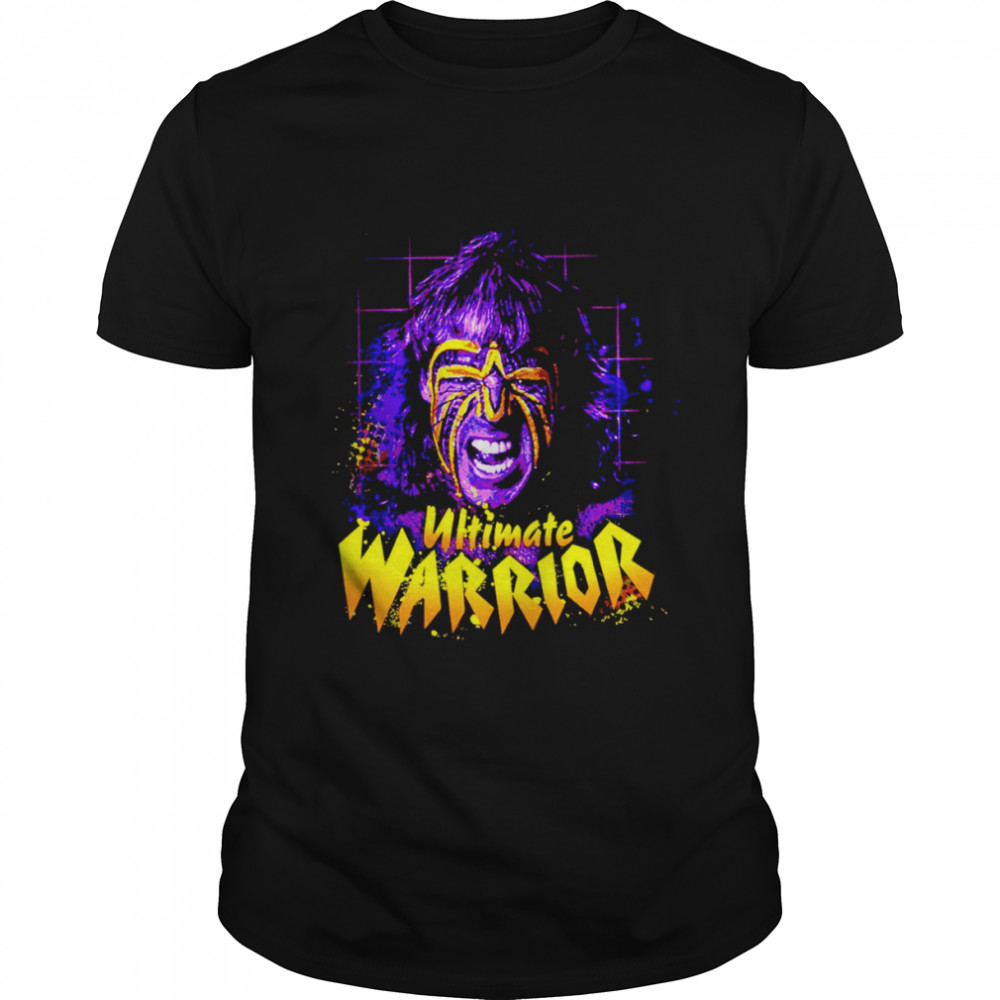 The Ultimate Warrior in your face shirt