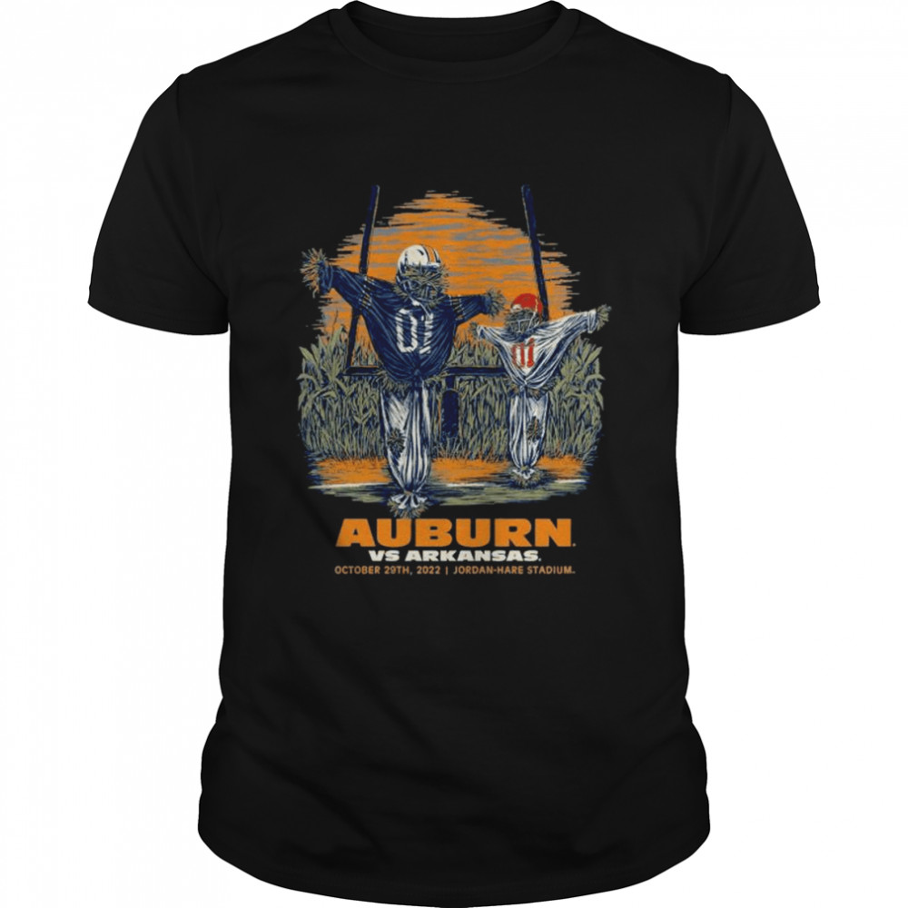 Auburn vs. Arkansas october 29 2022 gameday shirt