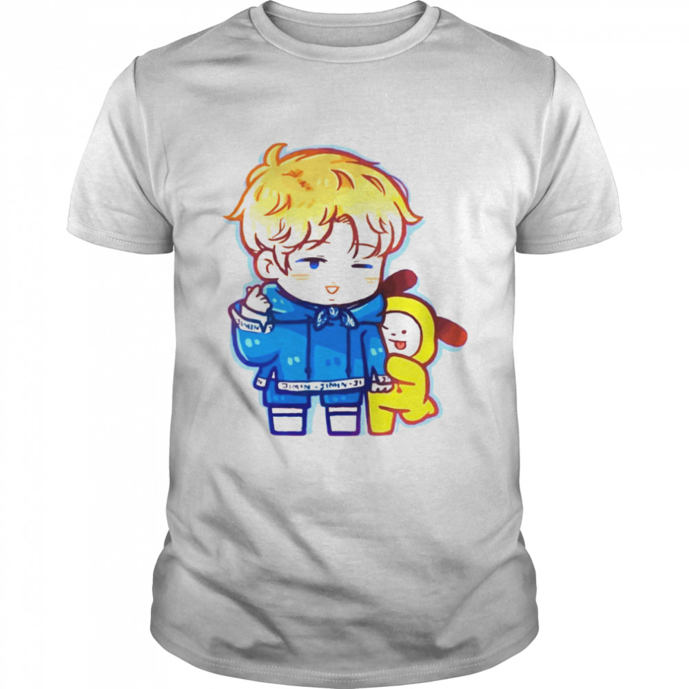 Bts Jimin Park Ji Min Chibi Bangtan Design Army shirt