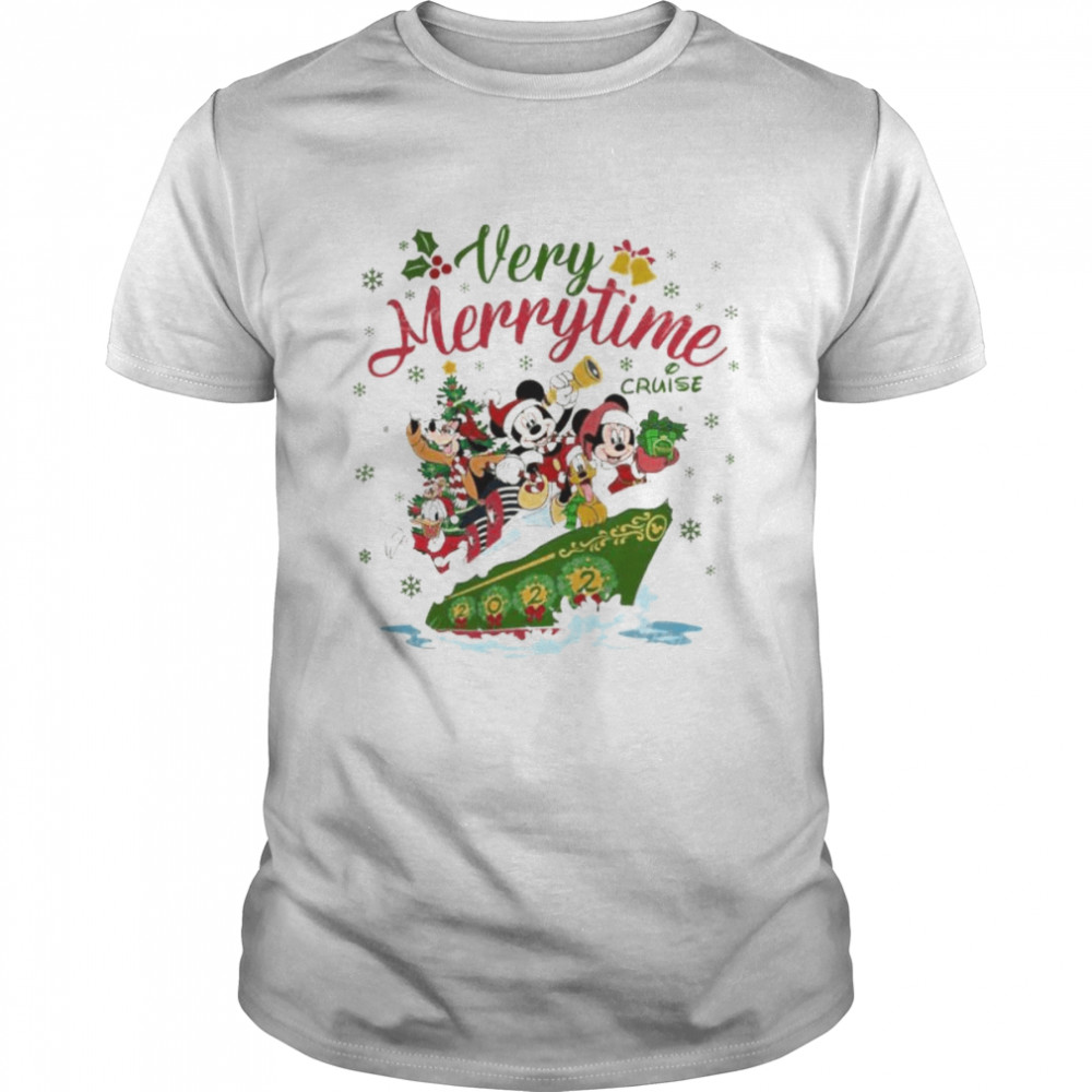 Disney Very Merrytime Cruise Christmas 2022 Shirt