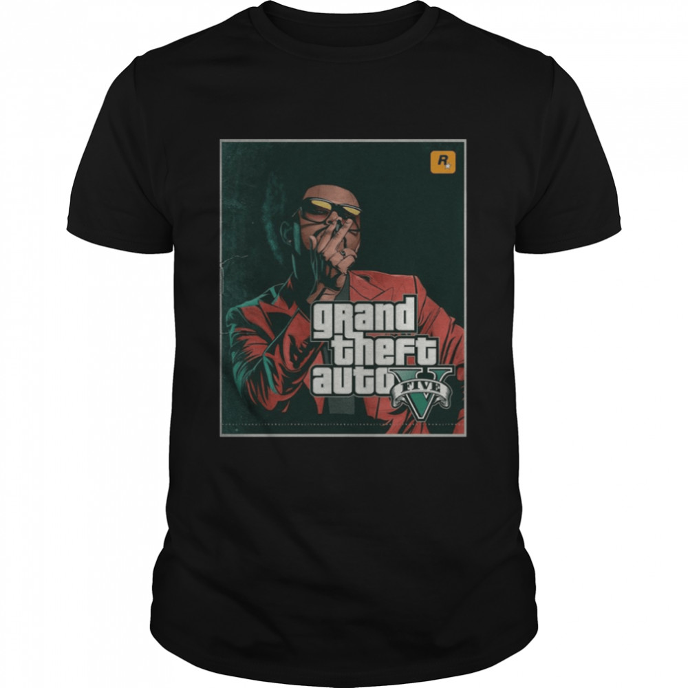 Gta San Andreas Poster The Weeknd shirt