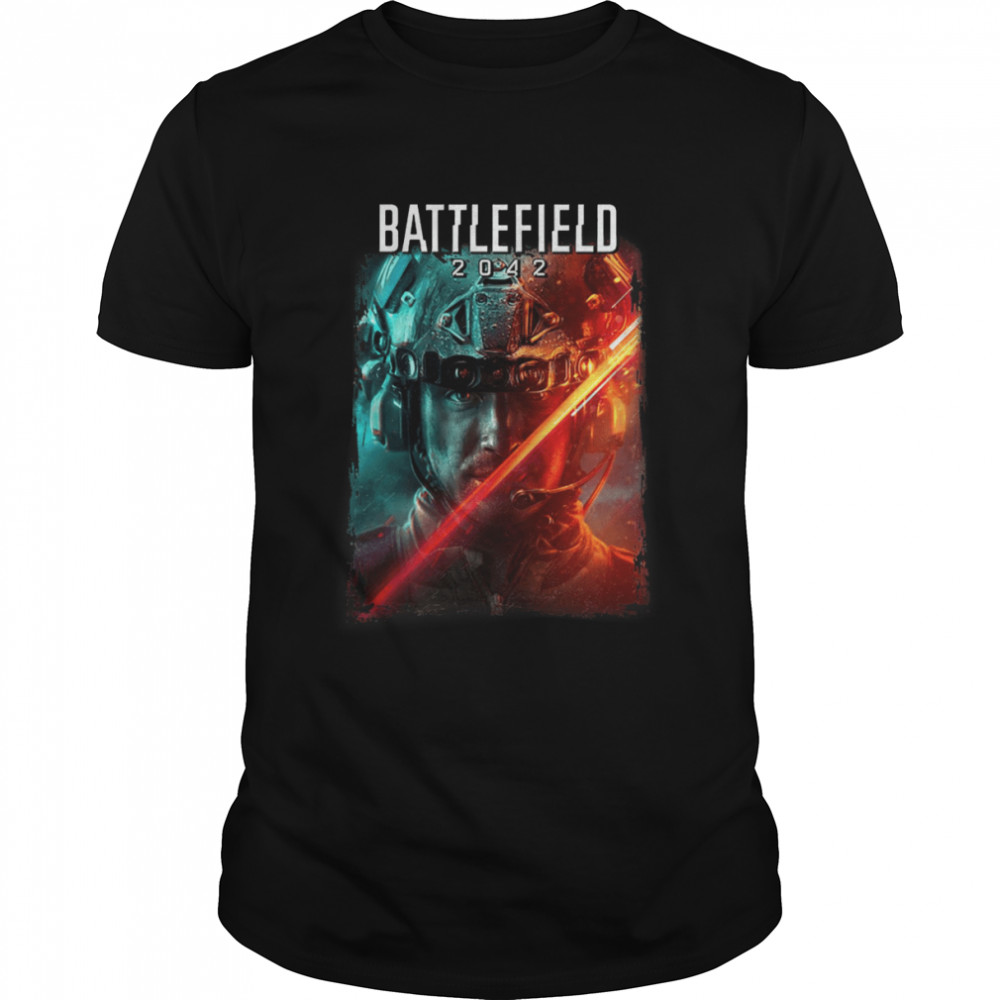 Poster Style Of Battlefield 2042 Gaming shirt