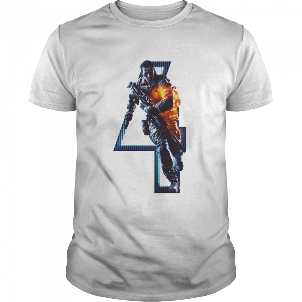 Shooter Game Battlefield 4 shirt