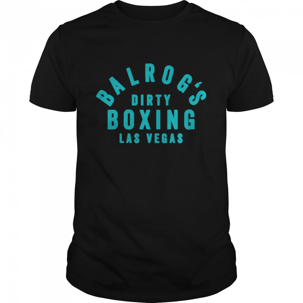 Street fighter x superare balrog dirty boxing las vegas shirt