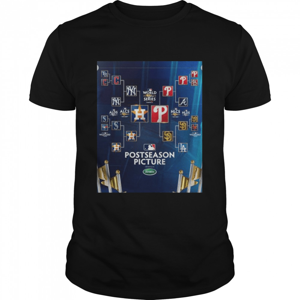 The bracket Postseason picture world series 2022 shirt