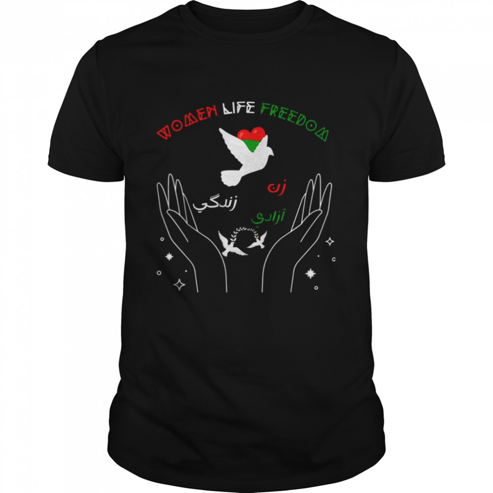 Zan Zendegi Azadi Women Life Freedom shirt