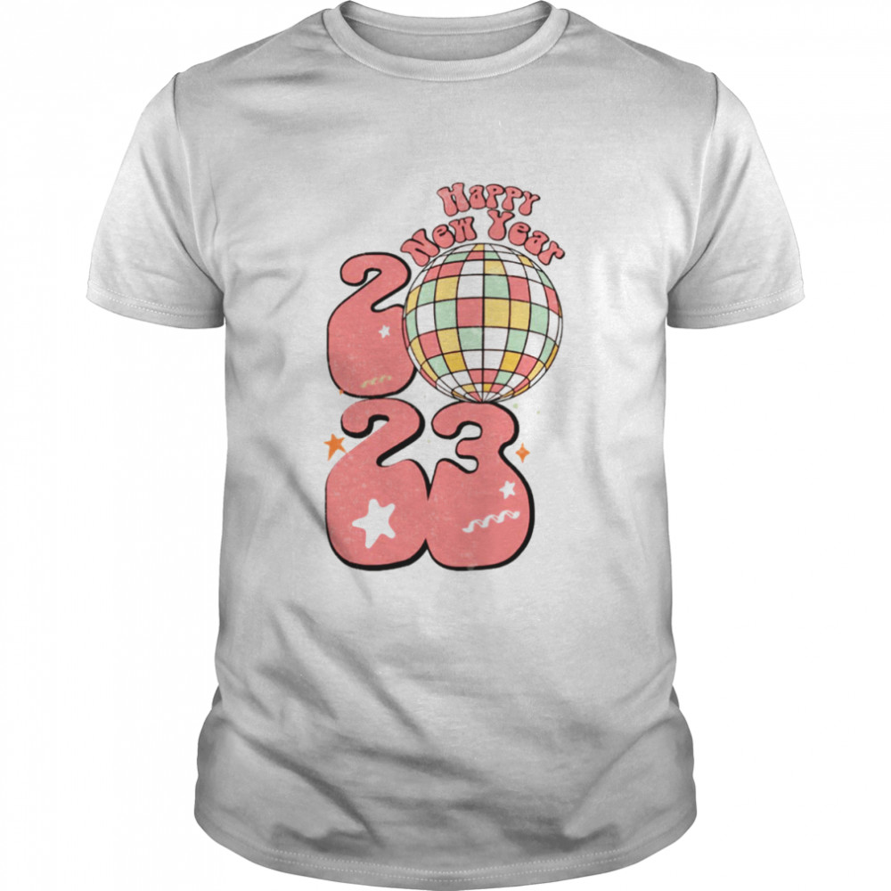 Happy New Year 2023 Retro shirt