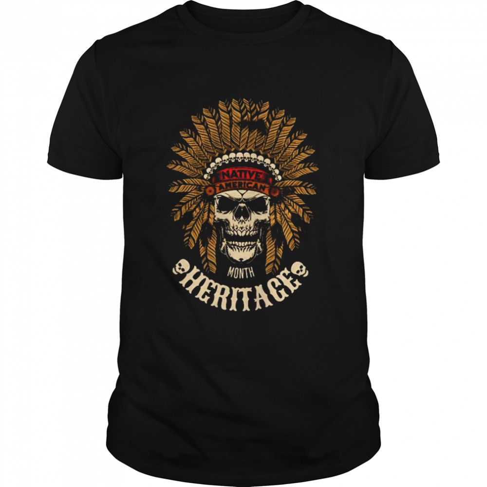 Illustration Native America Heritage Month November shirt