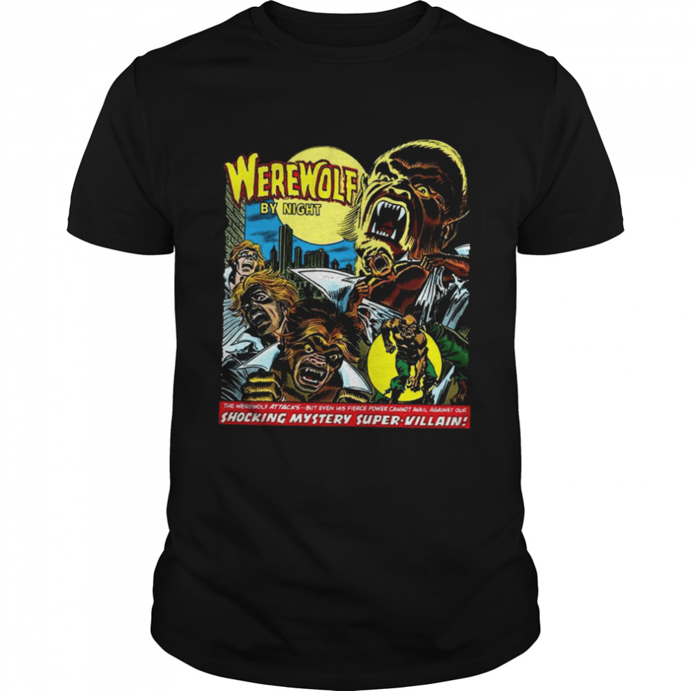 Comics Design Werewolf By Night shirt