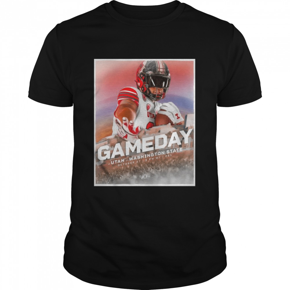 Game Utah at Washington State October 27 2022 shirt