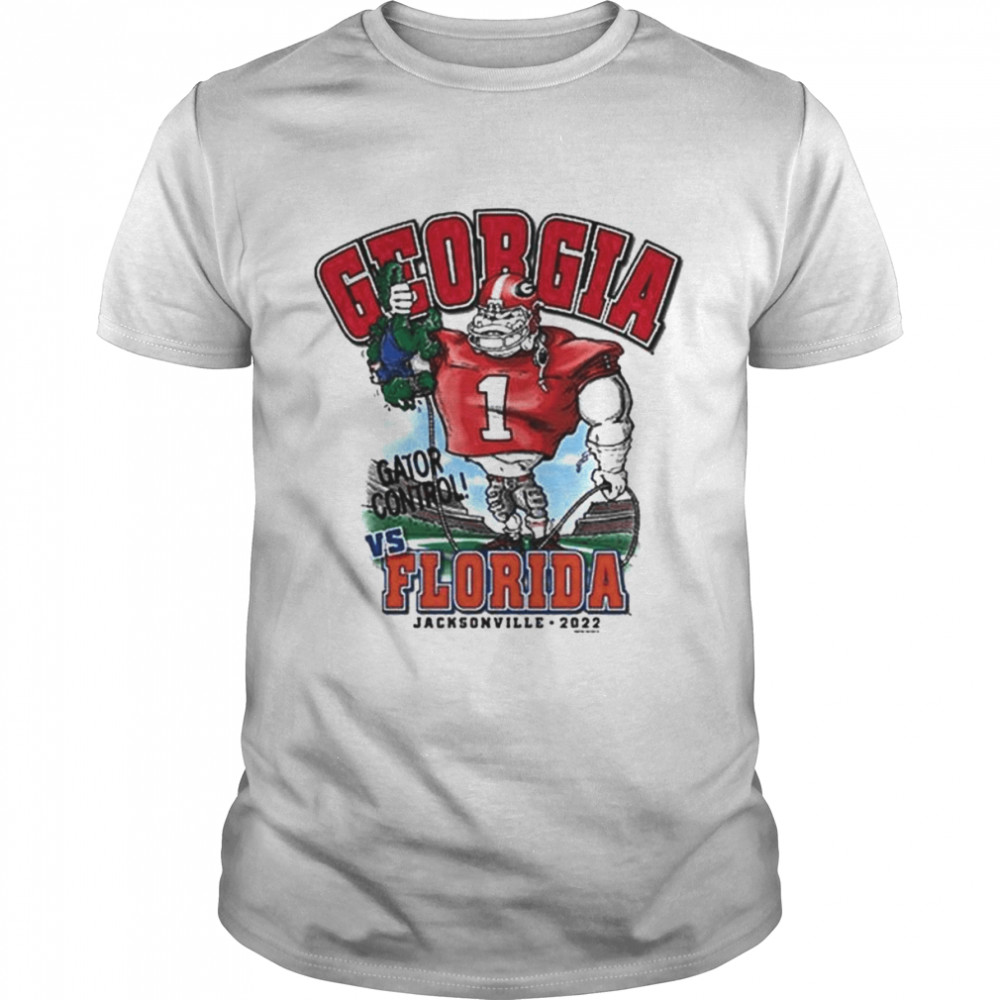 Georgia Bulldogs vs Florida Gators Control Jacksonville 2022 shirt