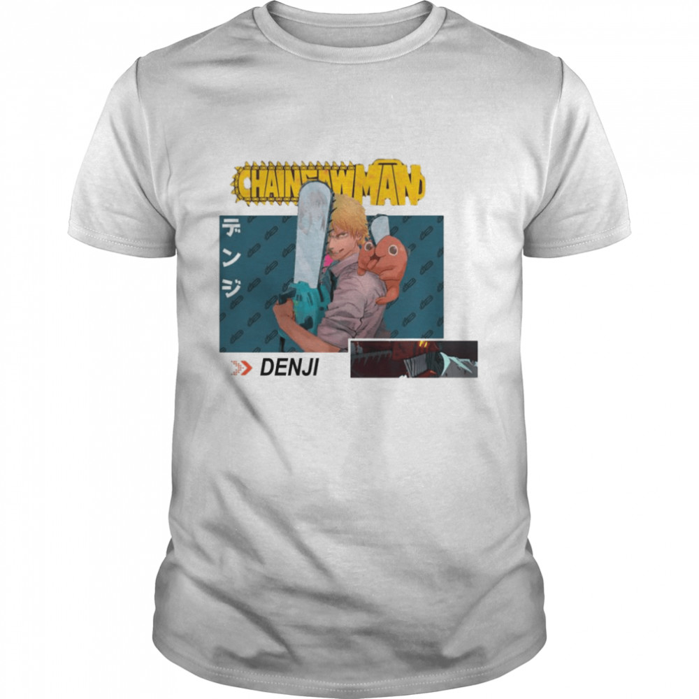 Holding The Chainsaw Denji Chainsaw Man shirt