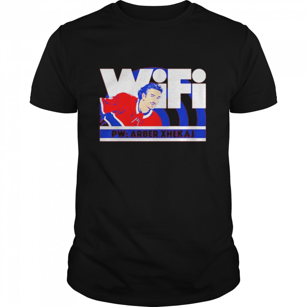 Original wifi Arber Xhekaj Montreal Canadaiens shirt