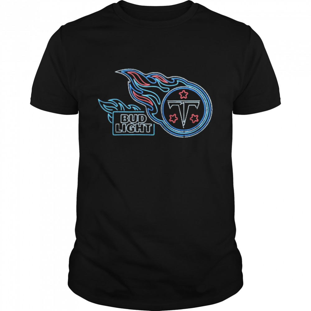 Tennessee Titans NFL Bud Light shirt