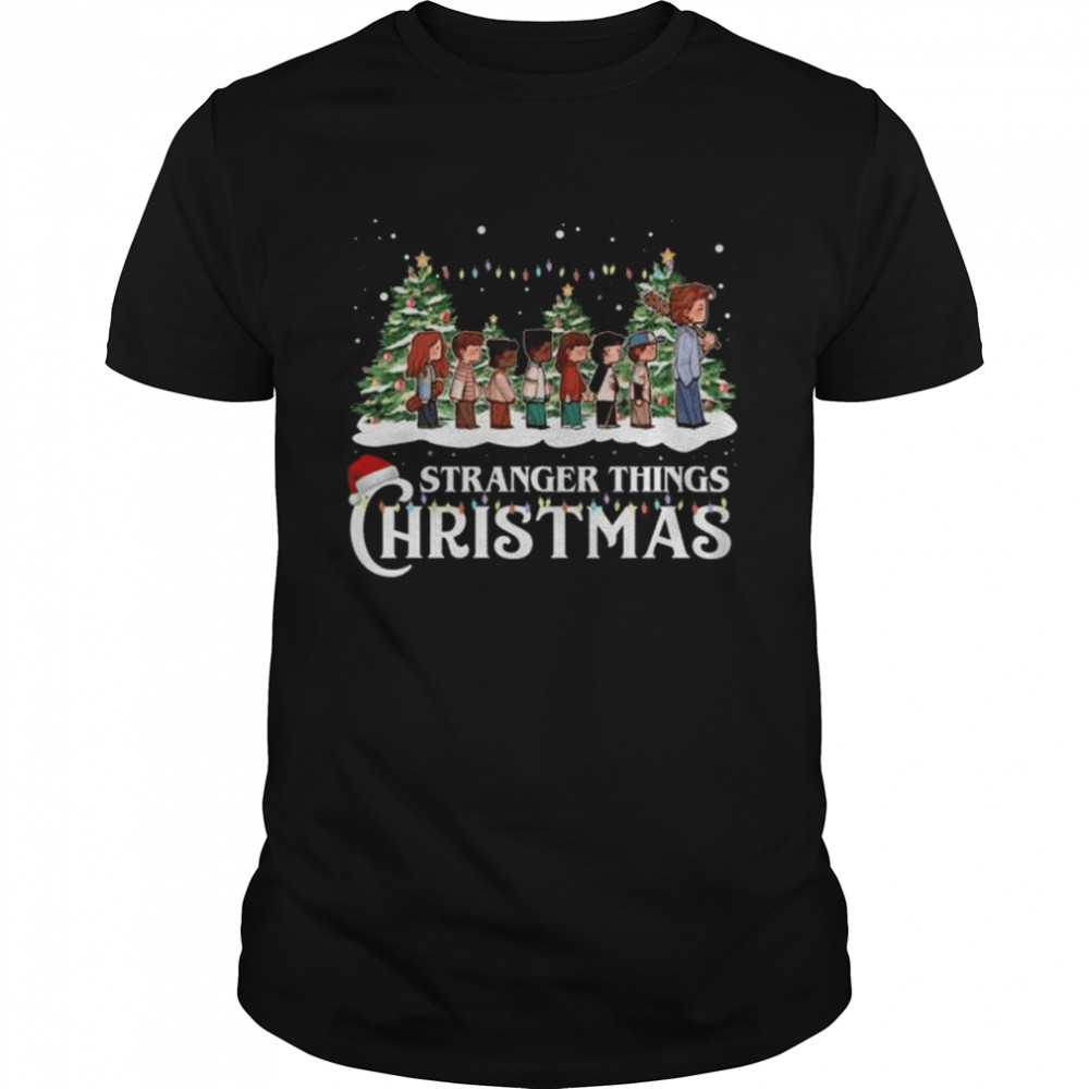 Stranger Things Christmas light shirt