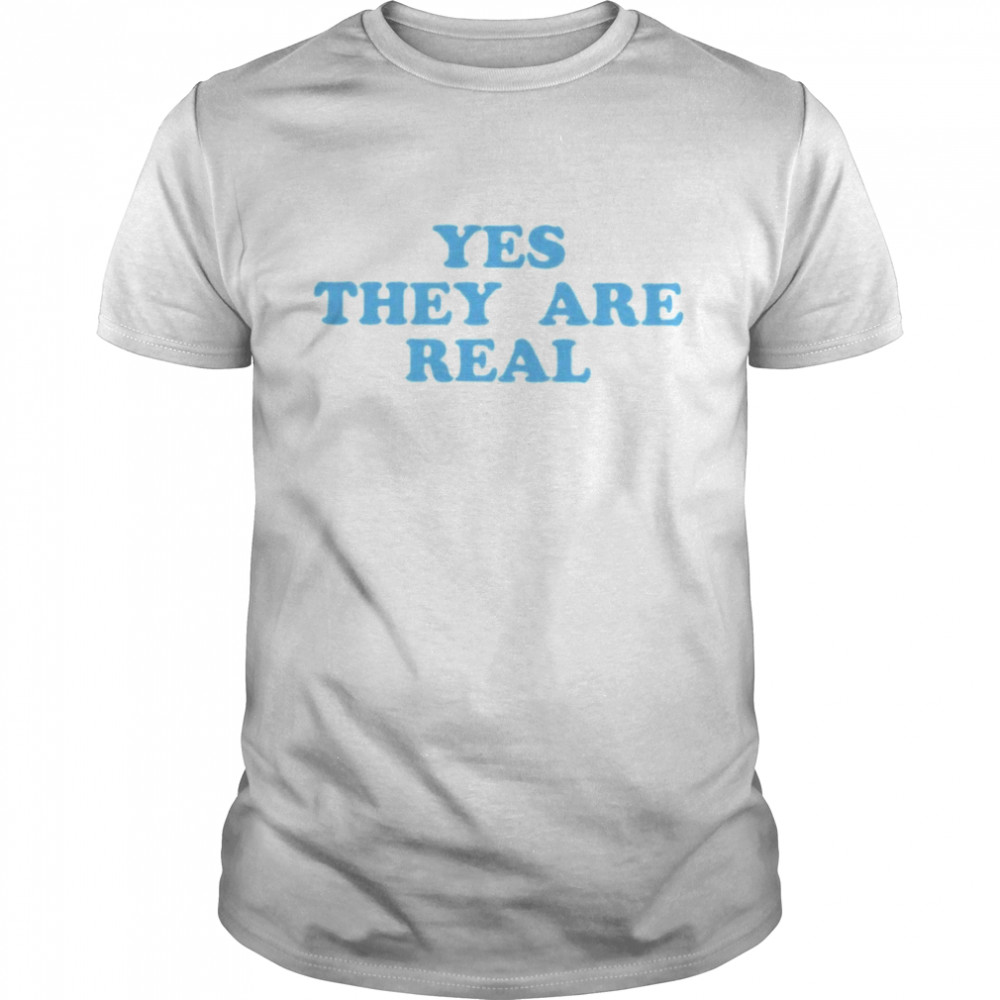 Yes they are real shirt