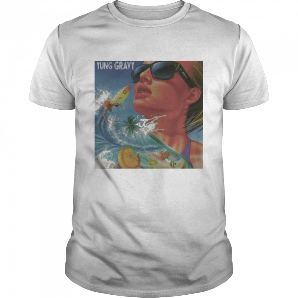 Album cover design Yung Gravy t-shirt