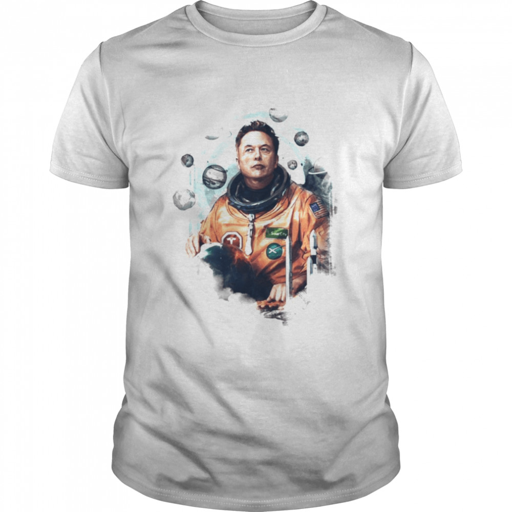 Amazing Fanart Elon Musk Space shirt