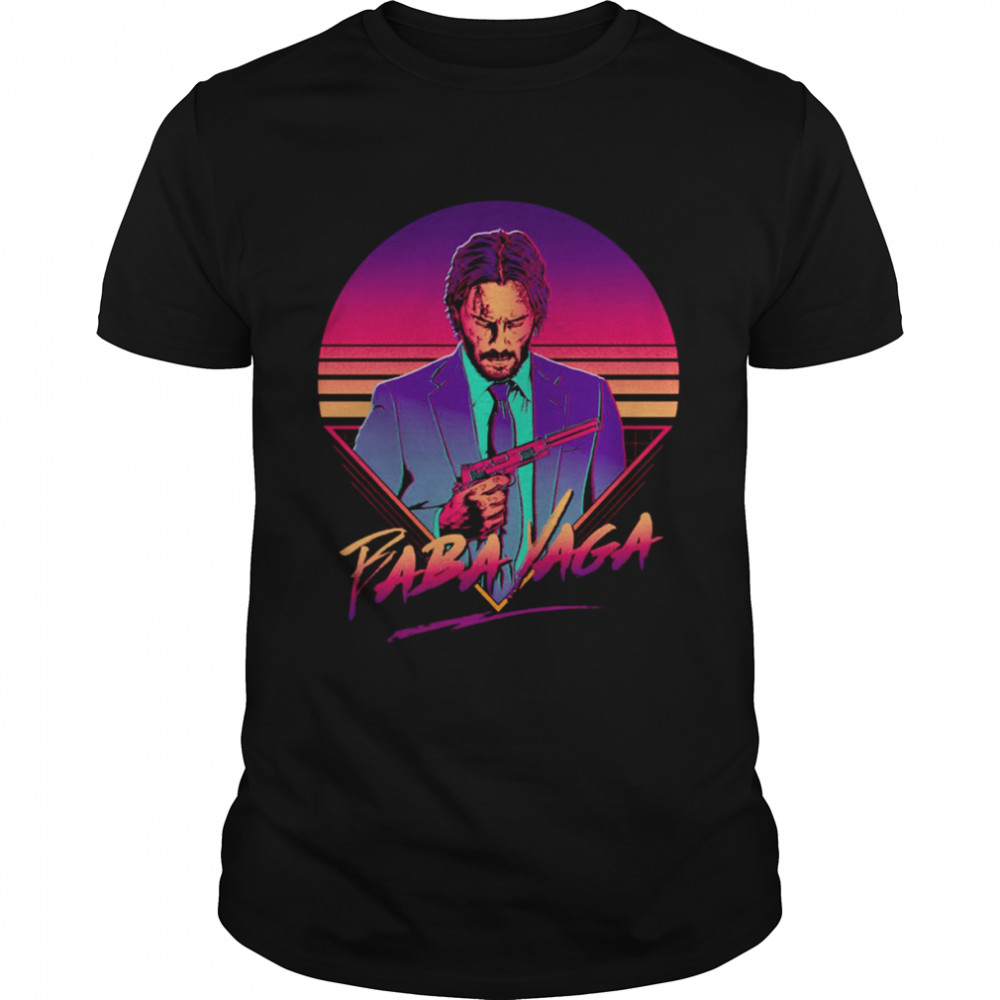 Baba Yaga Keanu Reeves Retro shirt