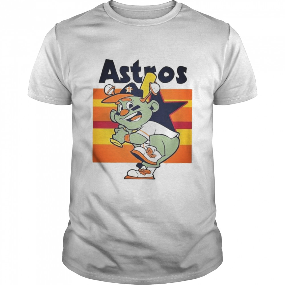 Houston Astros World Series 2022 Baseball Orbit Mascot We Want Houston Vintage Shirt