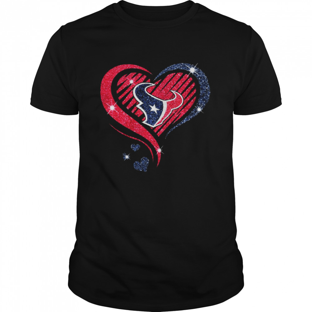 Houston Texans football Heart Diamond shirt